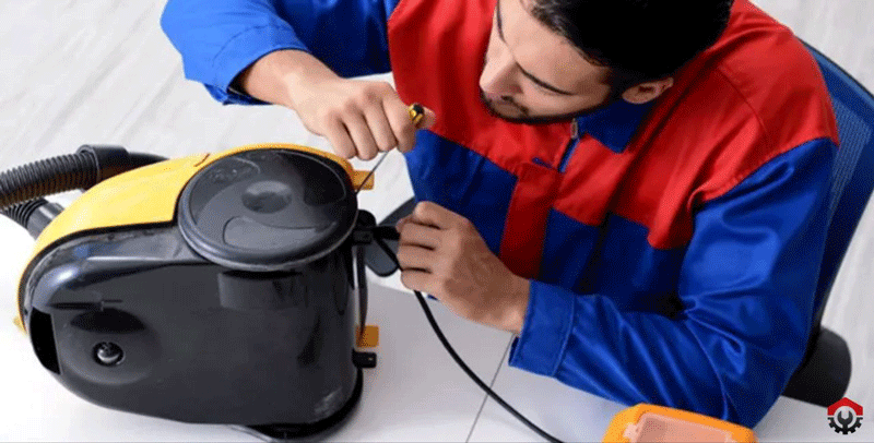 آب رفتن داخل جاروبرقی