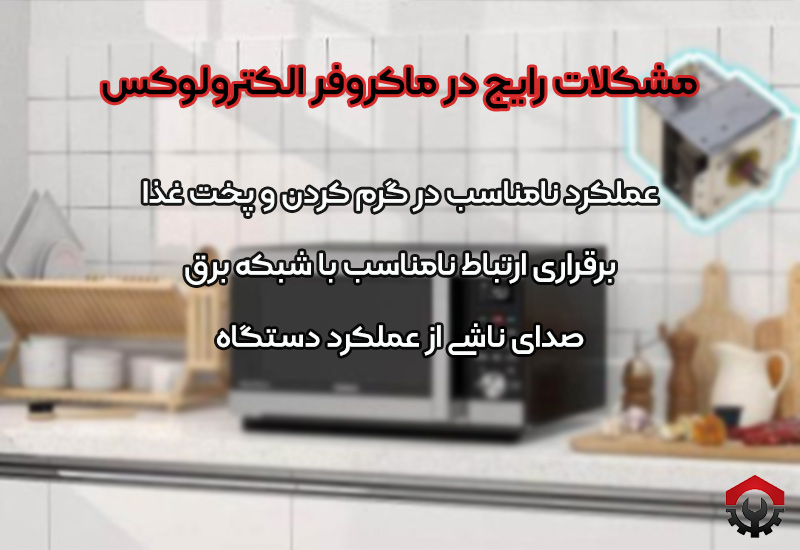 تعمیرات ماکروفر الکترولوکس